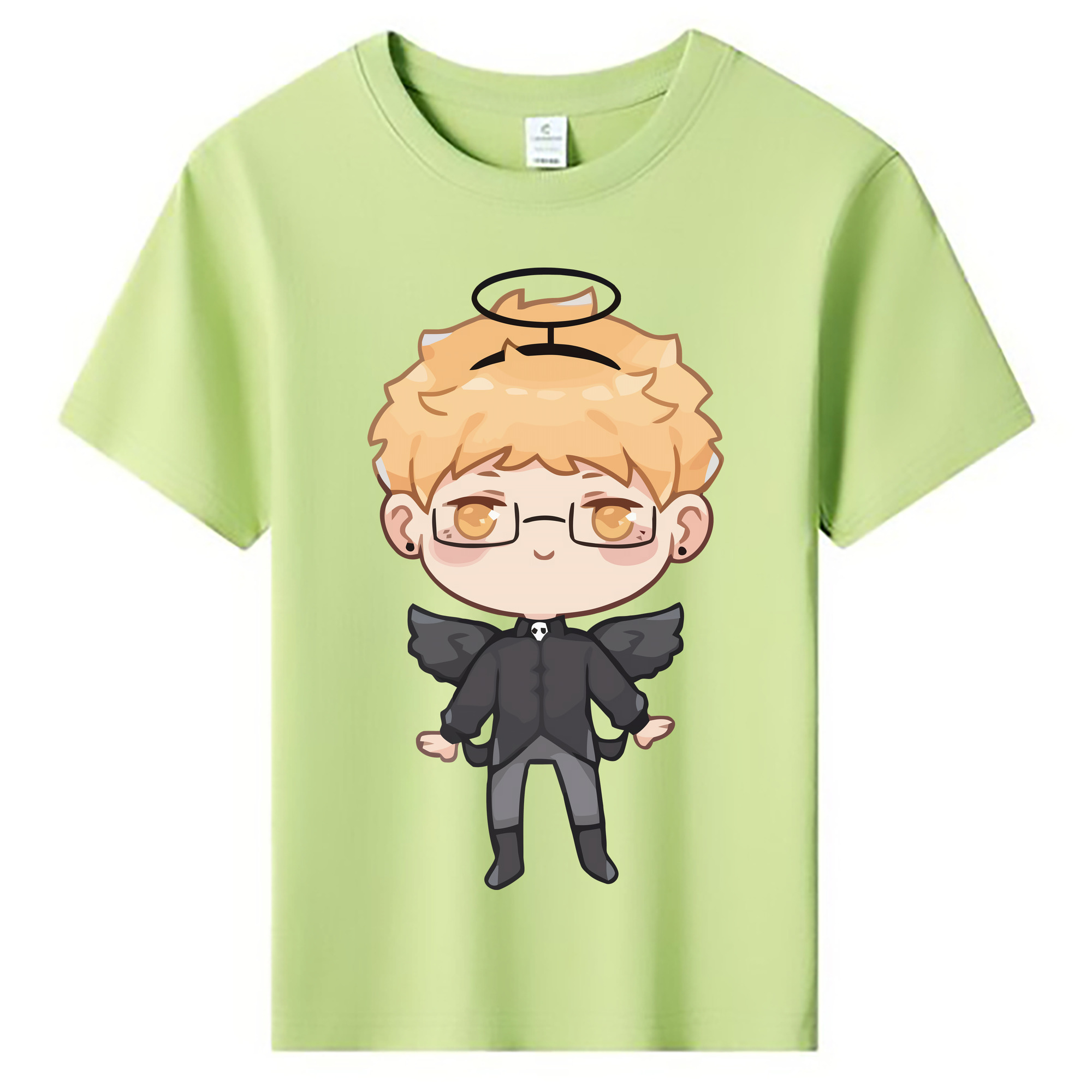 （画像用） ハイキュー!! Haikyu!! 綿100％キッズTシャツ（フロントプリント）
